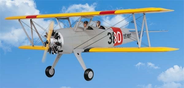 Great planes super stearman best sale for sale